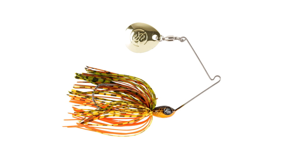 Googan Squad Micro Zinger Spinnerbait, 1/8 oz, Sunrise Craw, 10-15-GGS-10000Y