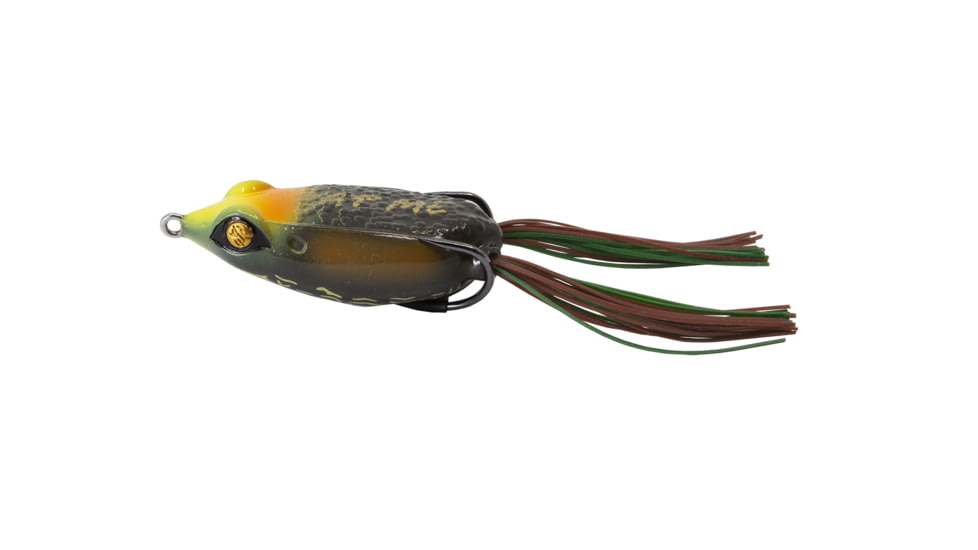 Googan Squad Mini Filthy Frog Hollow Body Bait, 2in, 3/8 oz, Bullfrog, 10-50-GGS-10000P