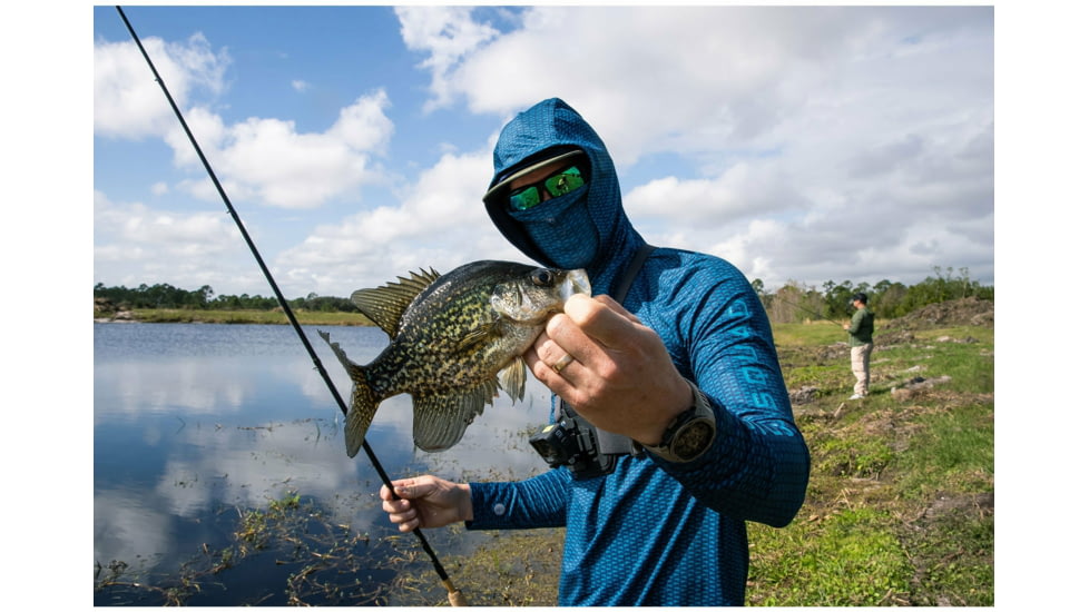 Googan Squad Mini Klutch Naval Academy Hooded Long Sleeve Shirt w/Gaiter - Mens, 2XL, GS077-2XL