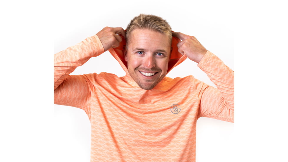 Googan Squad Peachy Bandito Hooded Long-Sleeve Shirt - Mens, Large, GS005-L