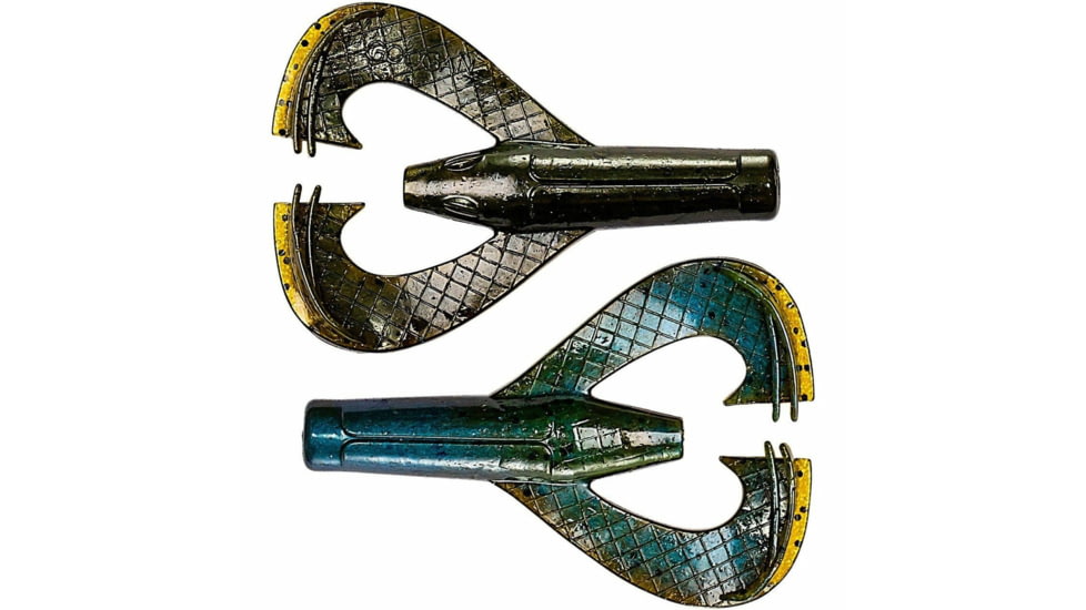 Googan Squad Rattlin Chunk Soft Bait, 10, 2.75in, Blue Baby, GRC-BLU