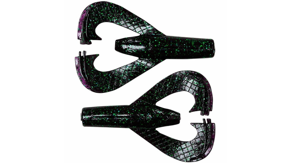 Googan Squad Rattlin Chunk Soft Bait, 10, 2.75in, Junebug, GRC-JUN