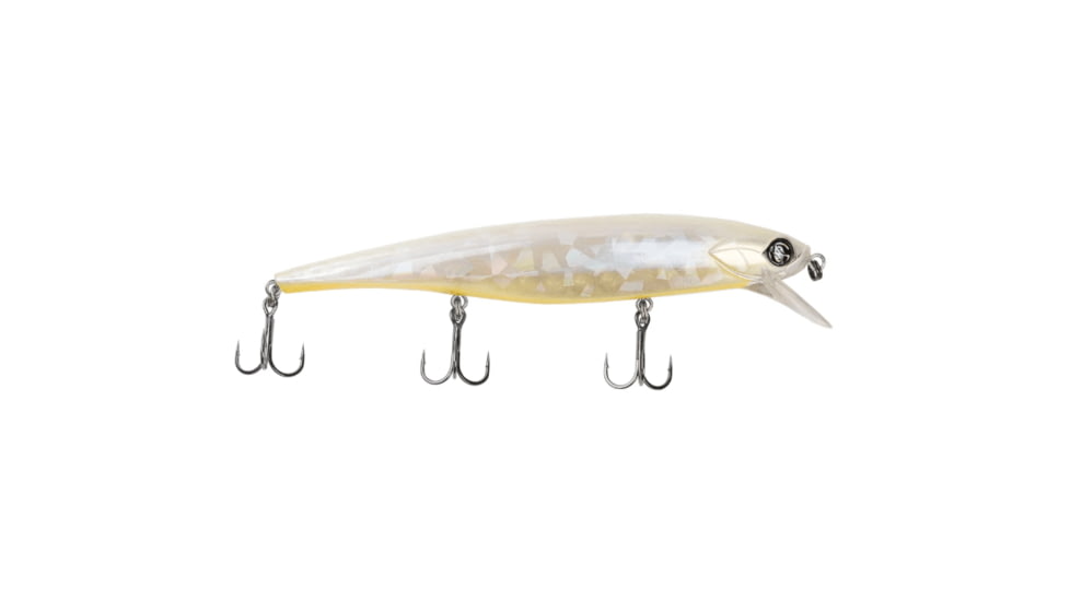 Googan Squad Scout Hard Bait, 4 1/3in,1/2 oz, Pearl Bone, 10-01-GGS-10002P