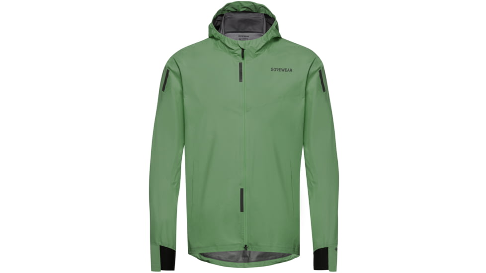 GOREWEAR CONCURVE GORE-TEX Running Jacket Mens in Engine Green Medium Slim fit Waterproof 335CD7E4, 101066-DB00-L