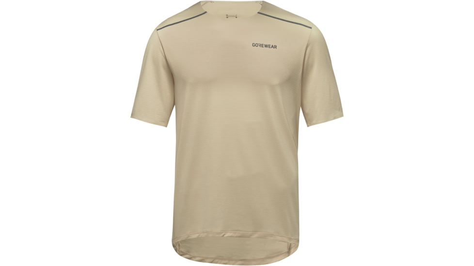 GOREWEAR Contest 2.0 Tee Mens in Tech Beige XS Slim fit D83E62BD, 101075-BG00-S