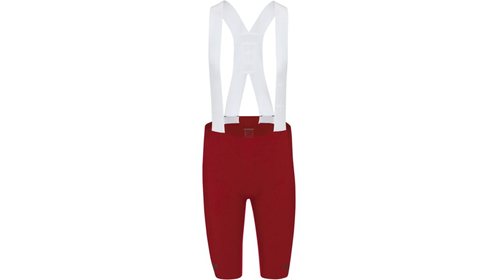 GOREWEAR Distance Bib Cycling Shorts+ Tights 2.0 Mens in Utility Red Medium Form fit Moisture Wicking 2656FE06, 100944-DA00-L