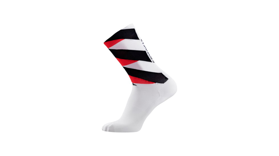 GOREWEAR Essential Signal Socks in White/Lab Red 10.5-12 Form fit A80ECC4D, 100983-01DC-XL