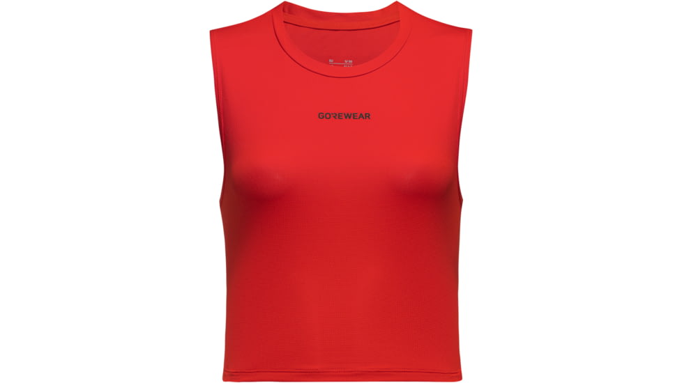 GOREWEAR Everyday Crop Top Womens in Lab Red 2XS Regular fit 1E0747B9, 101164-DC00-34