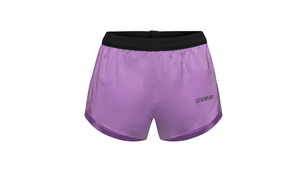 Gorewear GOREWEAR CONCURVE Split Running Shorts Womens in Scrub Purple XL Regular fit, 101015-BX00-XL