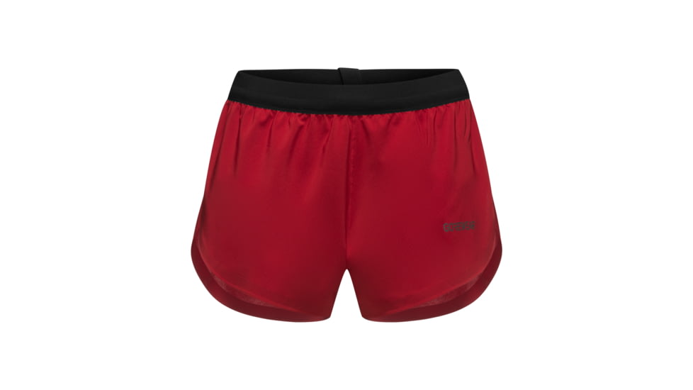 Gorewear GOREWEAR CONCURVE Split Running Shorts Womens in Utility Red Large Regular fit, 101015-DA00-L