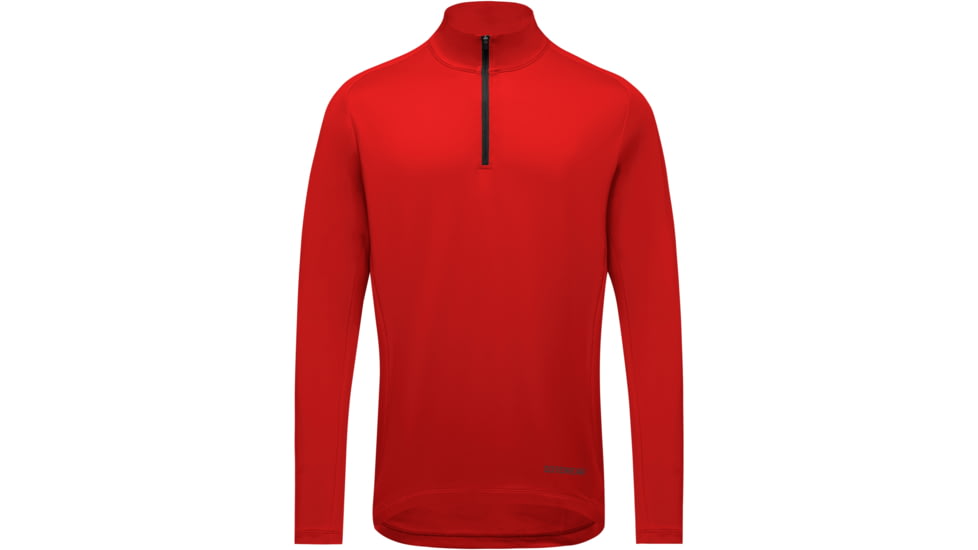 Gorewear GOREWEAR Everyday Mid 1/4 Zip Mens in Lab Red Small Regular fit Moisture Wicking, 101093-DC00-M