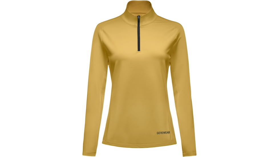 Gorewear GOREWEAR Everyday Mid 1/4 Zip Womens in Tuscan Sand Small 4-6 Regular fit Moisture Wicking, 101094-DD00-38