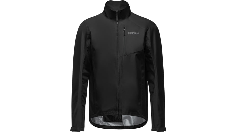 Gorewear GOREWEAR GLIDEWHEEL GORE-TEX Cycling Jacket Mens in Black Small Regular fit Waterproof, 101170-9900-M