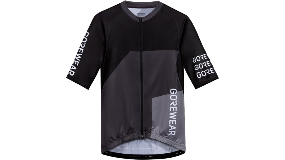 Gorewear GOREWEAR SPINSHIFT Colorblock Cycling Jersey Mens in Black Small Form fit, 101329-9900-M