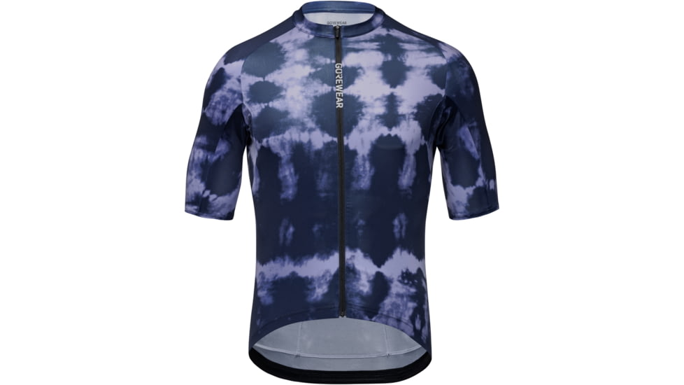 GOREWEAR SPINSHIFT Shibori Cycling Jersey Mens in Orbit Blue/White XS Form fit 94EBAE6F, 101223-AU01-S