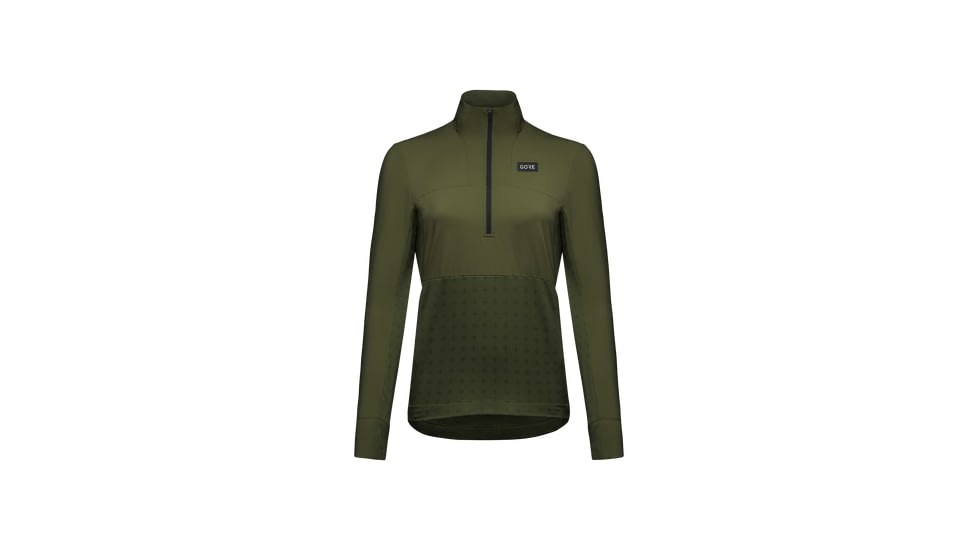 GOREWEAR TrailKPR Hybrid 1/2-Zip Womens in Lab Gray Large 12-14 Regular fit 03B46189, 100927-BF00-42
