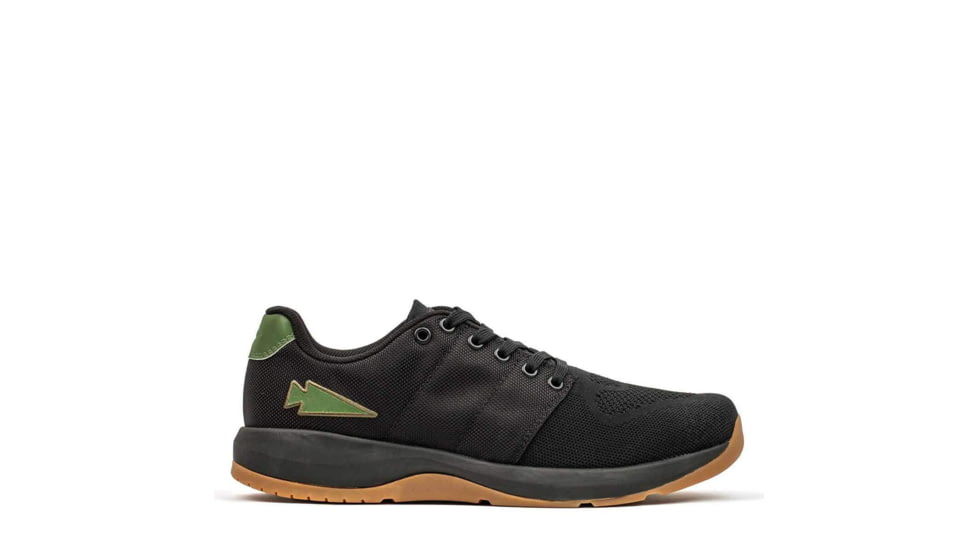 Goruck Ballistic Trainers - Black + Gum w/ Green Reflective Spearhead, 802-11003700