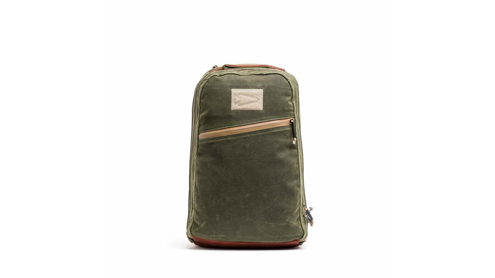 Goruck Double Compartment Bullet Ruck - Heritage Waxed Canvas - 18L, B18DCWC-4120