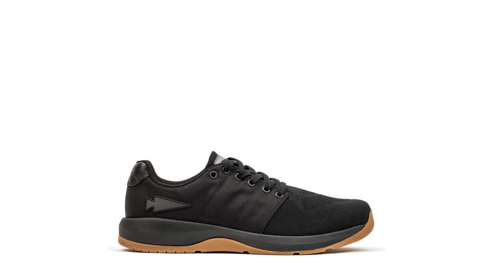 Goruck Mens Ballistic Trainers - Black + Gum w/ Black Reflective Spearhead, 818-95004100