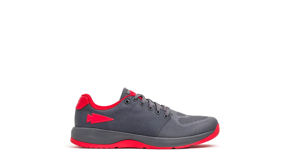 Goruck Womens Ballistic Trainers - Wolf Grey + High Risk Red, 818-50007200
