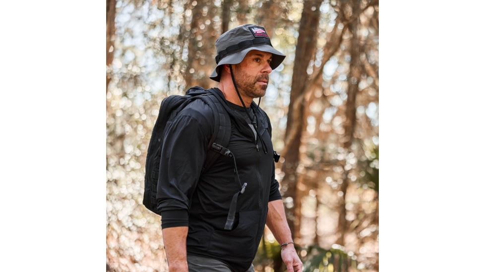 Goruck Mens USA Long Sleeve Performance Full Zip Hoodie - ToughMesh, 408-05000100