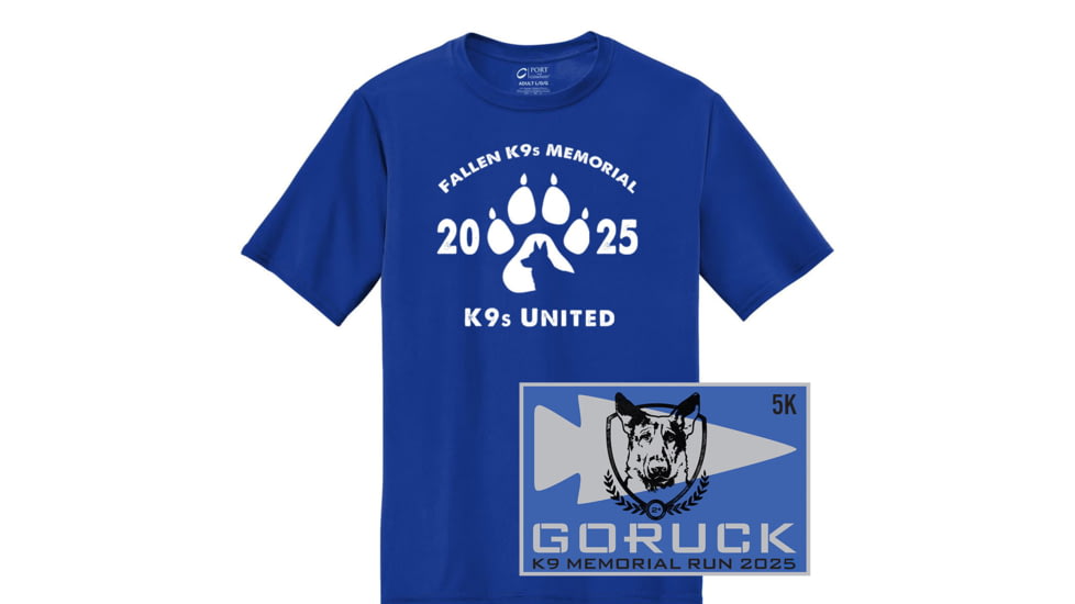 Goruck National Police K9 Day: 2025 Fallen K9 Memorial Virtual Run, Rucking Division, 381495-S