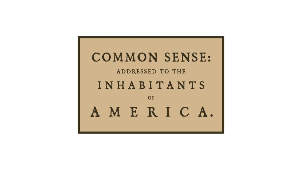 Goruck Patch - Common Sense Ruck, 381526