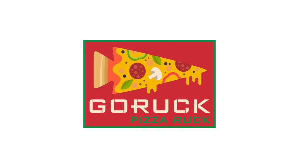Goruck Patch - Pizza Ruck, 381449