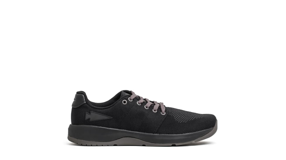 Goruck Womens Ballistic Trainers - Black + Black + Charcoal W/ Black Reflective Spearhead, 818-90002700