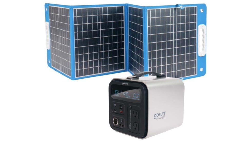 GoSun 550Wh Power Bank &amp; 100W Solar Panel, BEPB5510
