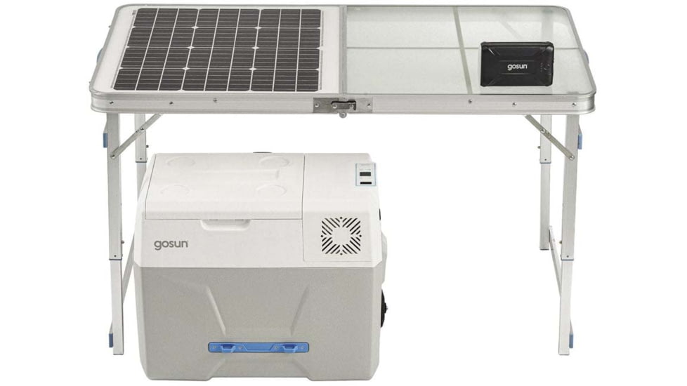 GoSun Chill Solar Table 60 Electric Cooler, 60W Solar Charger, Multi, One Size, BCST1406
