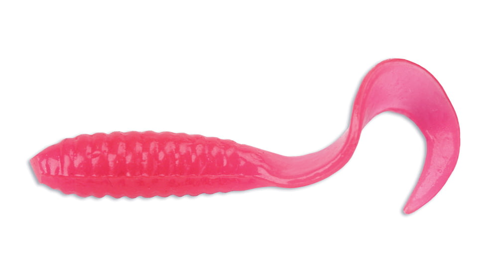 GOT-CHA 6" Saltwater Curltail Grubs Curltail Grub, 8" Pink, 5/Pack, H8CT5-6