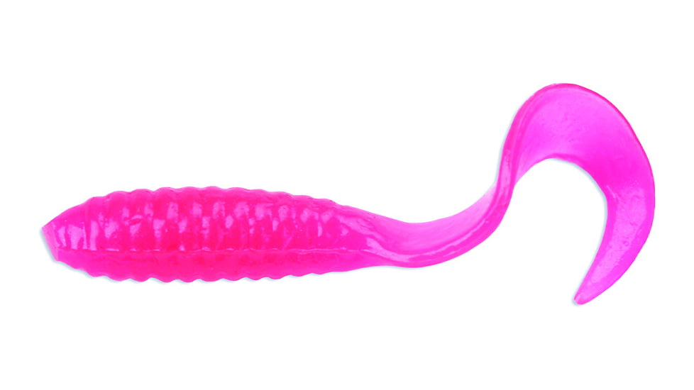 GOT-CHA Curltail Grub Curltail Grub, 2" Pink, 50/Pack, H2CT50-6