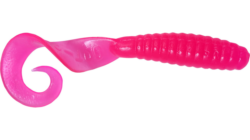 GOT-CHA Curltail Grub Curltail Grub, 4" Pink, 20/Pack, H4CT20-6