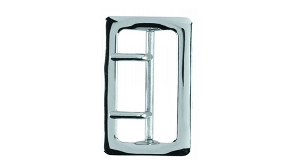 Gould &amp; Goodrich E-Z Slide Belt Buckle, Nickel, Nickel, 123