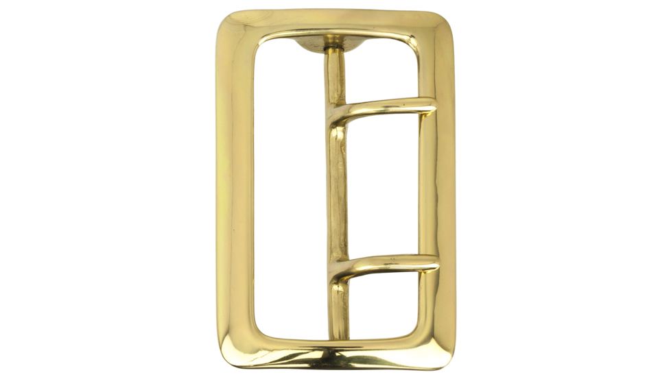 Gould & Goodrich Duty Belt Buckle, Brass, Brass, 125-BR