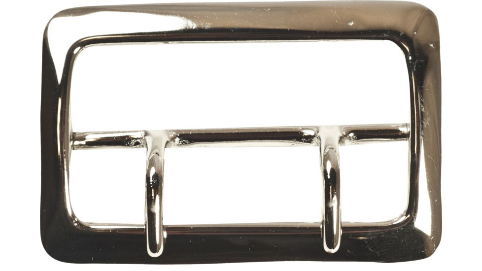 Gould & Goodrich Duty Belt Buckle, Nickel, Nickel, 125