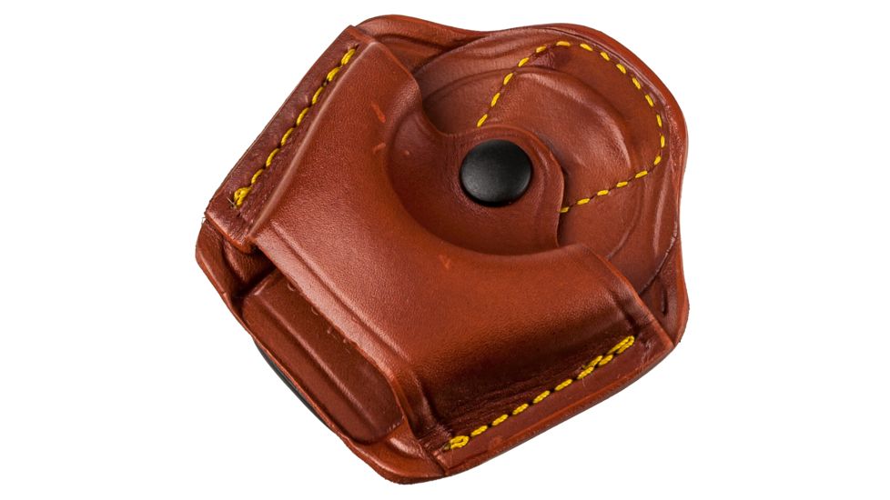 Gould &amp; Goodrich Handcuff Case w/Paddle, Chestnut Brown, 820