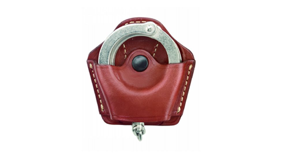 Gould &amp; Goodrich ASP Cuffs Handcuff Case, Chestnut Brown, 870