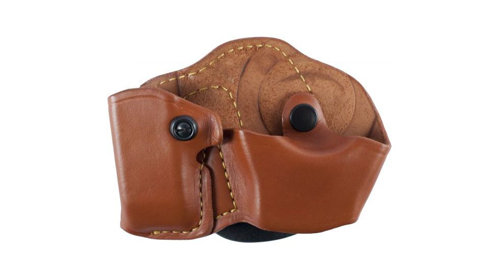 Gould &amp; Goodrich Cuff Case/Mag Case Combo for ASP Cuffs, Glock 17/19/20 &amp; Similar, Left Hand, Chestnut Brown, 871-4LH
