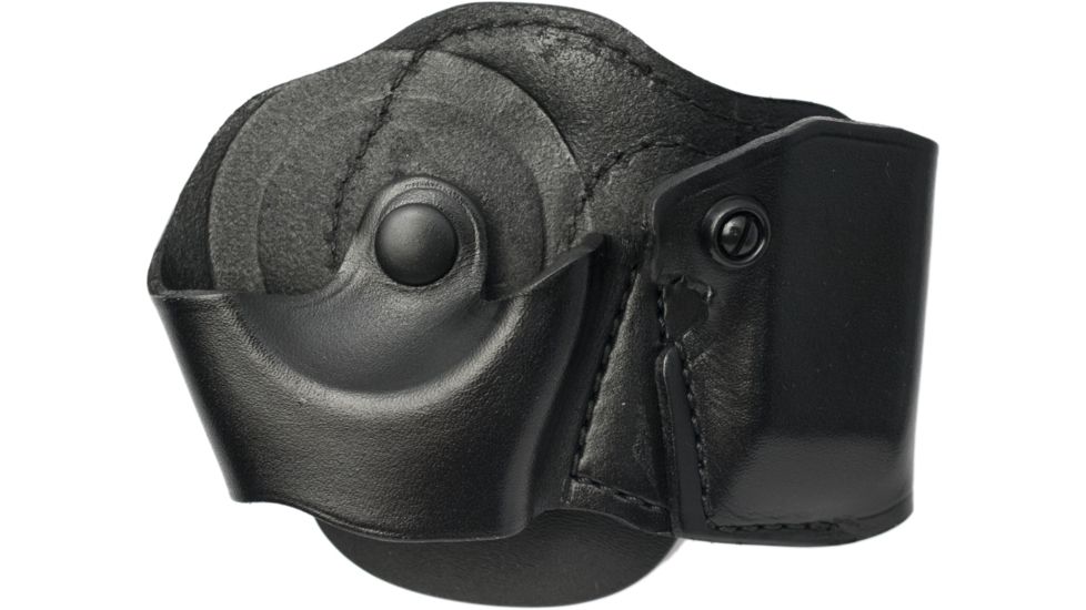 Gould &amp; Goodrich Cuff/Magazine Pouch, Colt 9mm/.40, Kimber &amp; Similar, Left Hand, Black, B821-3LH