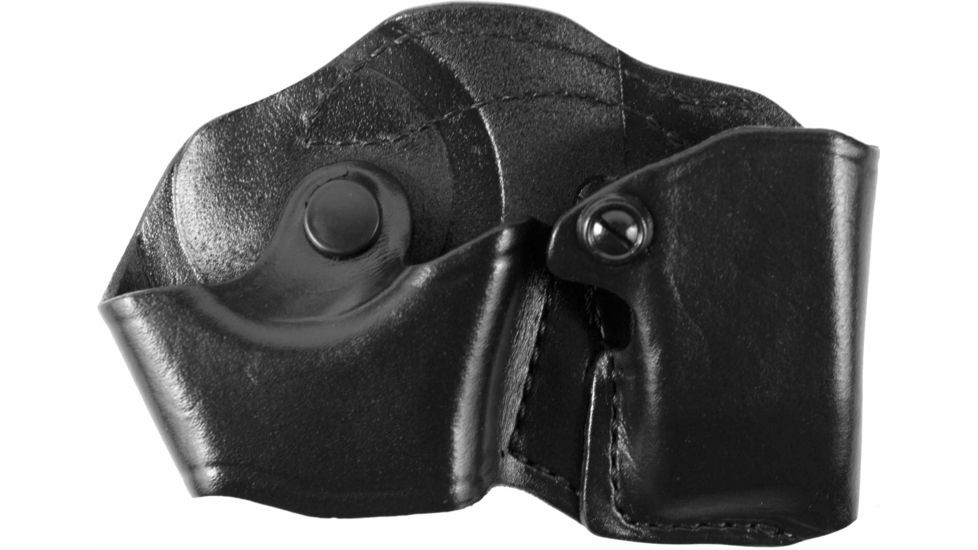 Gould &amp; Goodrich Cuff/Mag Case w/Belt Loops, Glock 17/19/20/21, Left Hand, Black, B841-4LH