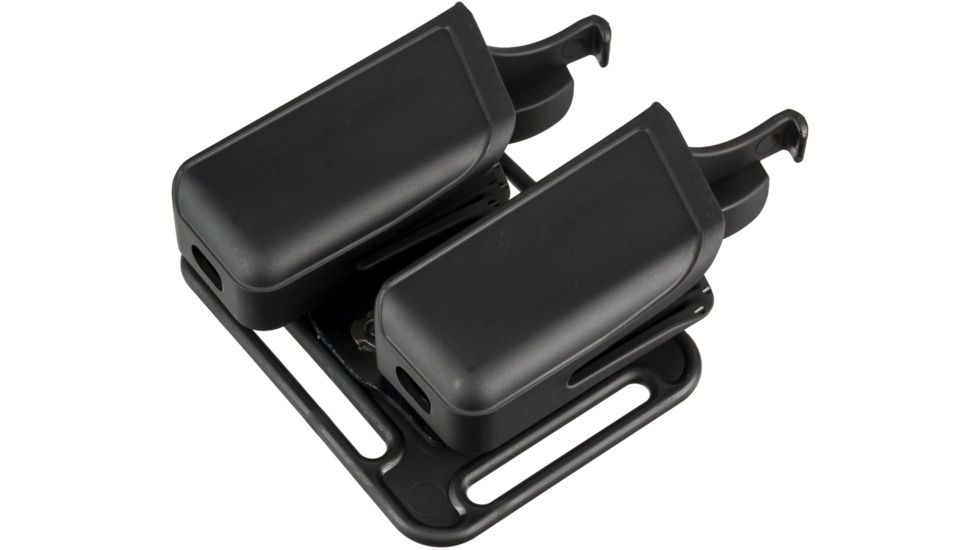 Gould &amp; Goodrich Double Magazine Case, Left Hand, Black, Fits Glock 19, 23, T517-8LH