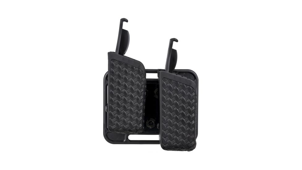 Gould &amp; Goodrich Double Magazine Case, Left Hand, Black Weave, Fits Glock 20, 21, T517-4WLH
