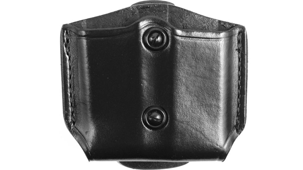 Gould &amp; Goodrich Double Magazine Paddle Pouch, Black - Beretta 84, Sig 9mm &amp; Similar 