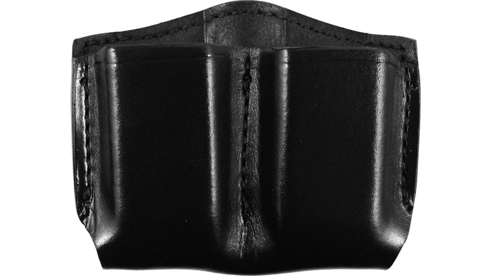 Gould &amp; Goodrich Double Magazine Pouch, 3, Beretta 84, 9mm, .40, Black, B881-3