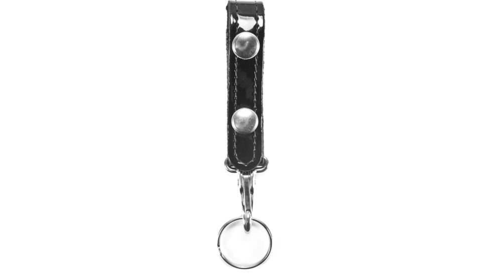 Gould &amp; Goodrich Key Strap, Nickel, Hi-Gloss, H122CL