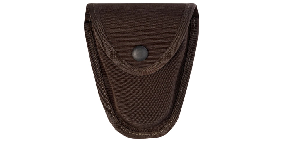 Gould &amp; Goodrich Nylon Handcuff Cases, Standard ASP Fit, Hidden Hardware, Dark Brown, XMDB470HS