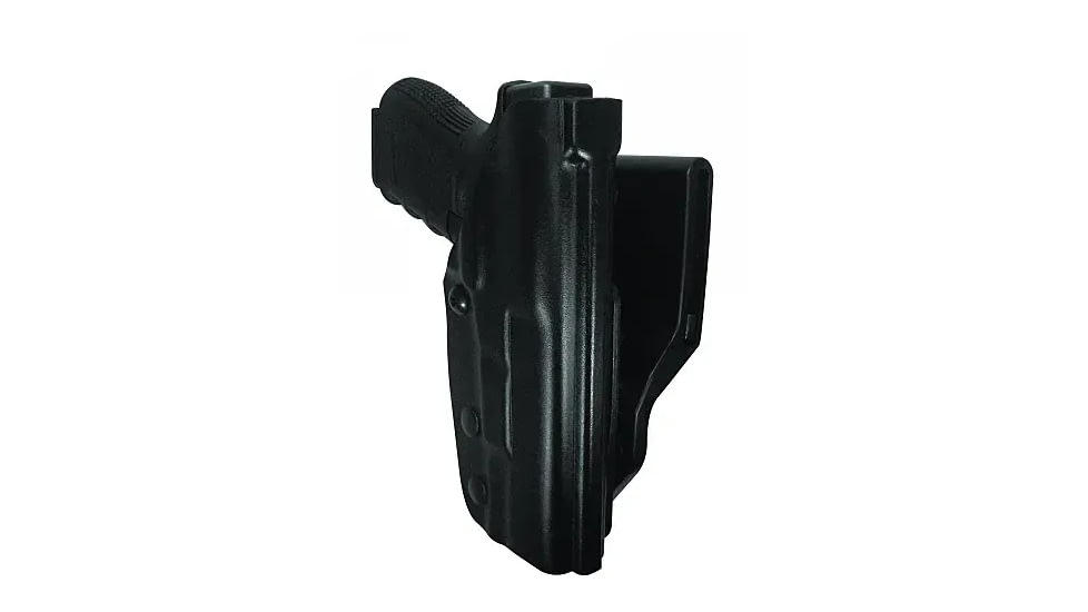 Gould &amp; Goodrich Level II Duty OWB Belt Holster, Glock 19/23/32, Right Hand, Black, K381-G19