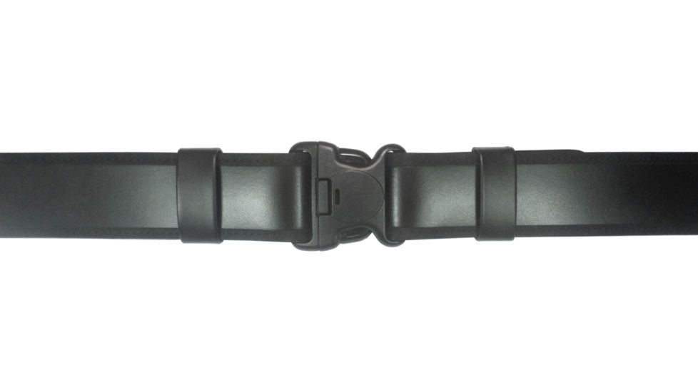 Gould &amp; Goodrich No-Crush Duty Belt w/Cop-Lok Buckle, 26in-30in, Black Weave, L54-XSW